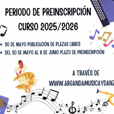PREINSCRIPCIONES CURSO 2025/2026